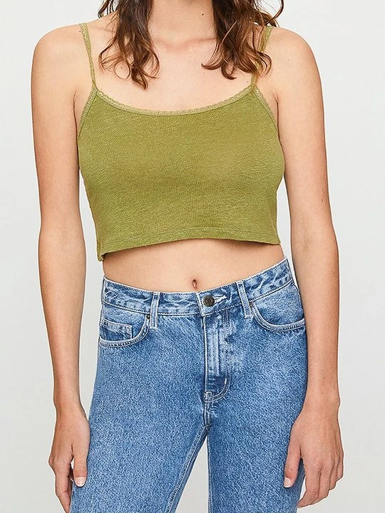 Zdjęcie produktu Top American Vintage oliwkowy