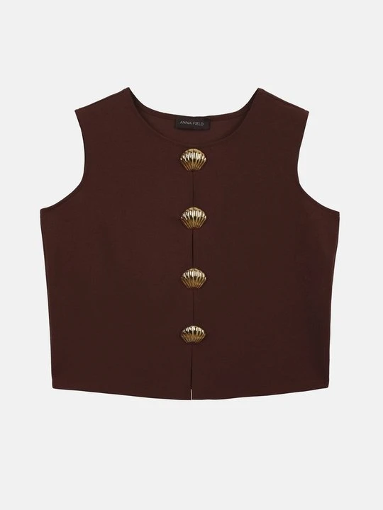 Zdjęcie produktu Top Anna Field By Zalando brązowy