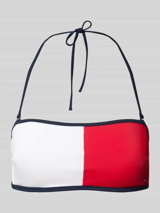 Zdjęcie produktu Top bandażowy w stylu color blocking Tommy Hilfiger Granatowy