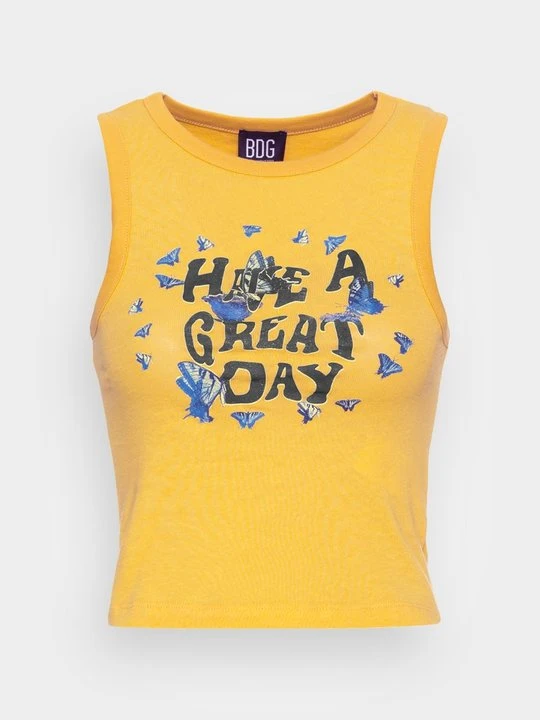 Zdjęcie produktu Top BDG Urban Outfitters musztardowy