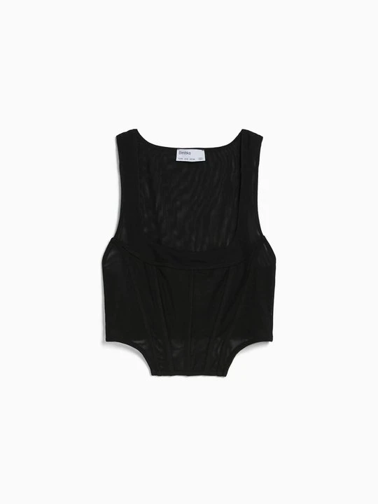 Zdjęcie produktu Top Bershka czarny
