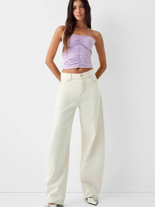 Zdjęcie produktu Top Bershka fioletowy