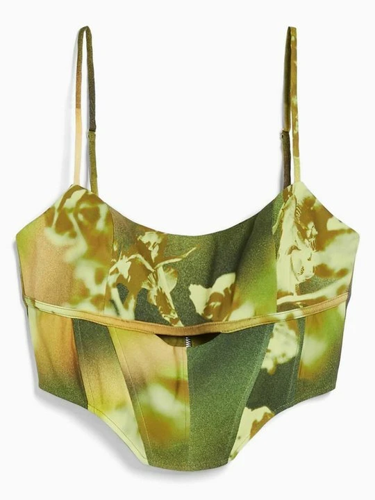 Zdjęcie produktu Top Bershka zielony