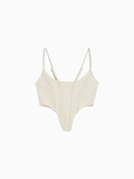 Zdjęcie produktu Top Bershka beżowy