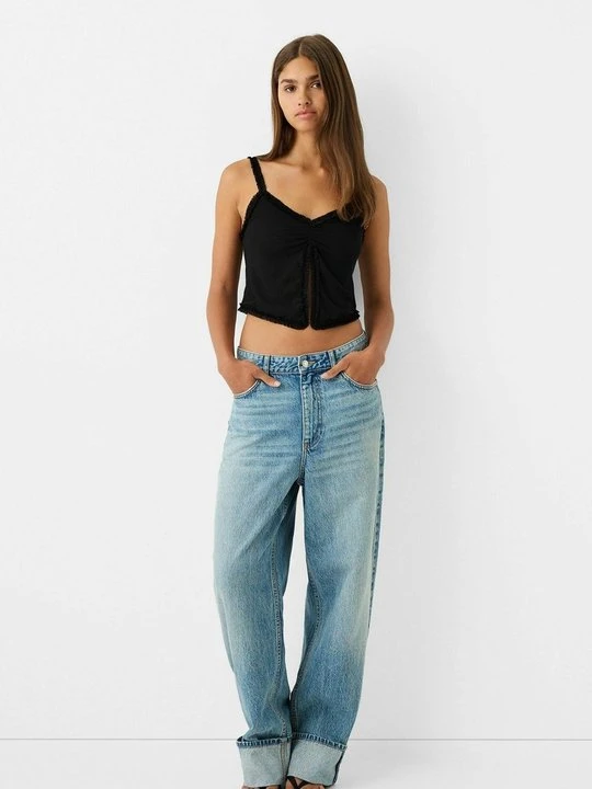 Zdjęcie produktu Top Bershka czarny