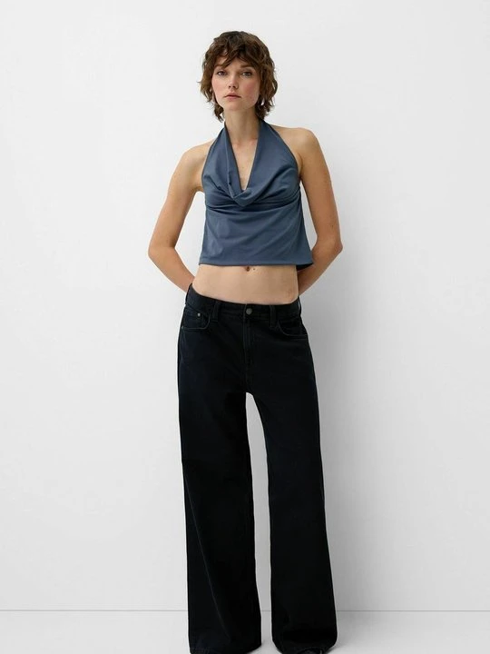 Zdjęcie produktu Top Bershka szary