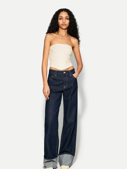Zdjęcie produktu Top Bershka beżowy