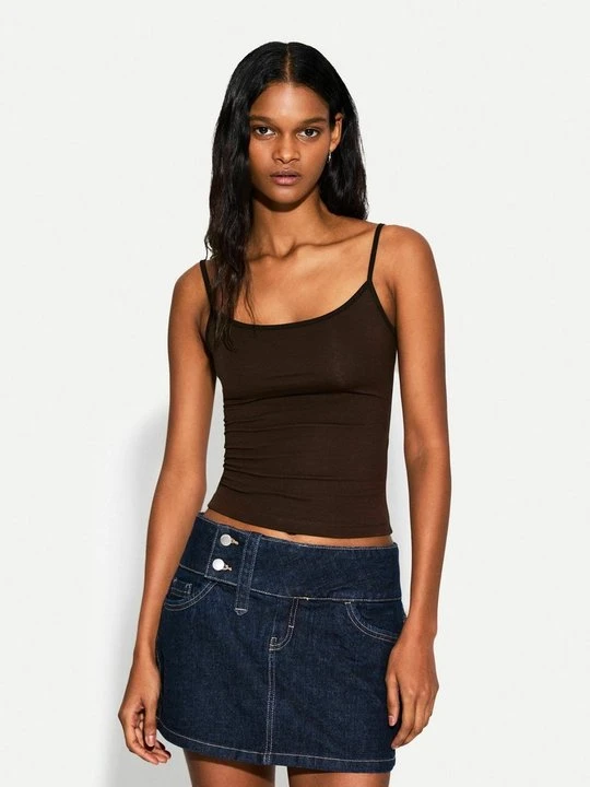 Zdjęcie produktu Top Bershka brązowy