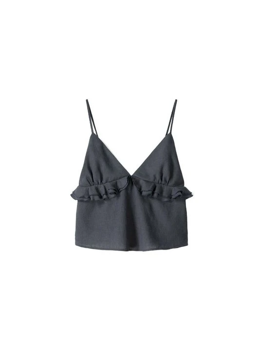 Zdjęcie produktu Top Bershka ciemnoszary