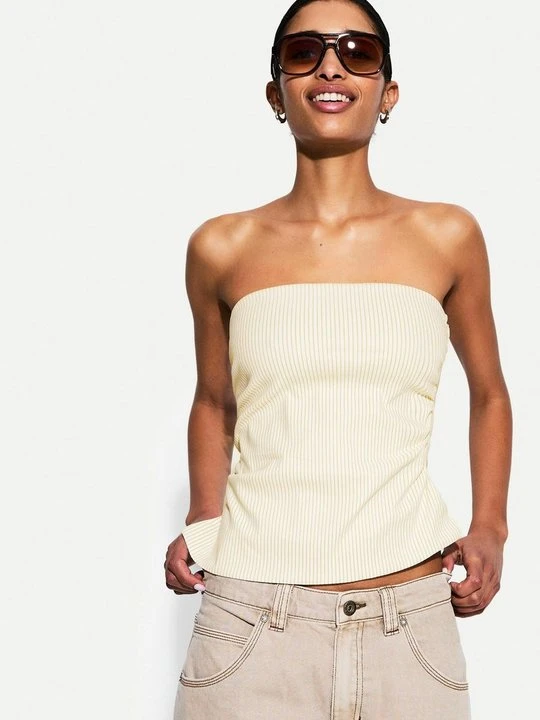 Zdjęcie produktu Top Bershka beżowy