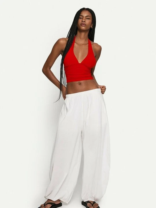 Zdjęcie produktu Top Bershka czerwony