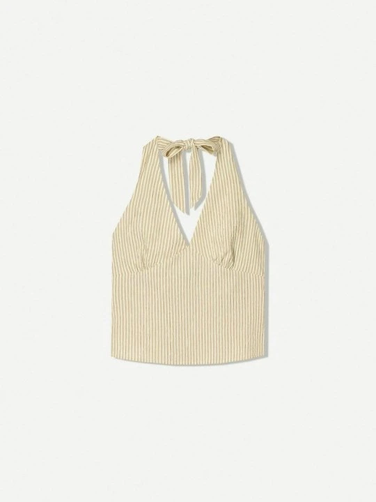 Zdjęcie produktu Top Bershka piaskowy