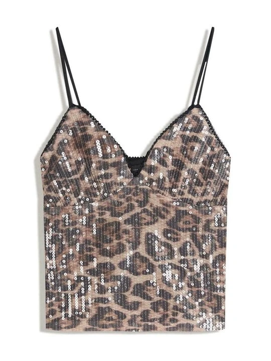 Zdjęcie produktu Top Bershka brązowy