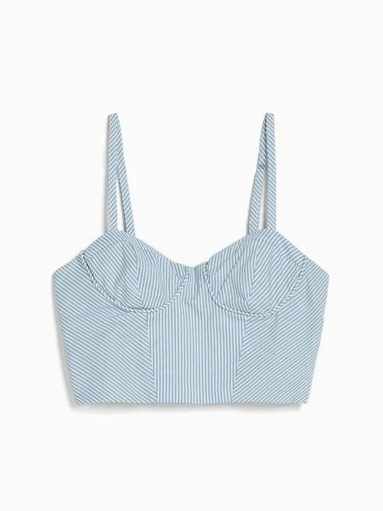 Zdjęcie produktu Top Bershka niebieski