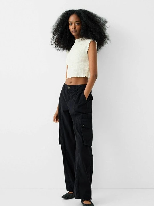 Zdjęcie produktu Top Bershka beżowy