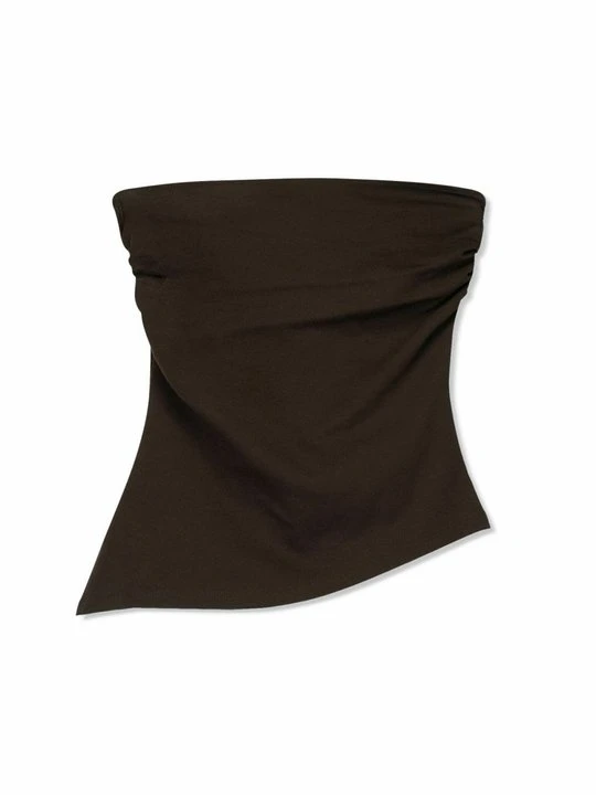 Zdjęcie produktu Top Bershka ciemnobrązowy