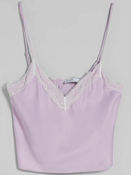 Zdjęcie produktu Top Bershka mauve