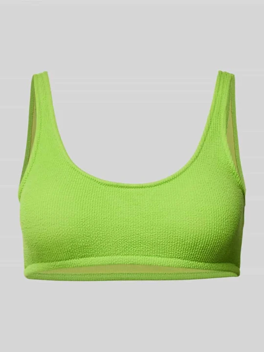 Zdjęcie produktu Top bikini o kroju bralette model ‘Justin’ Banana Moon Jabłkowozielony
