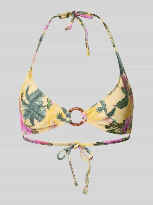 Zdjęcie produktu Top bikini o trójkątnym kształcie model ‘Minew’ Banana Moon Jasnożółty