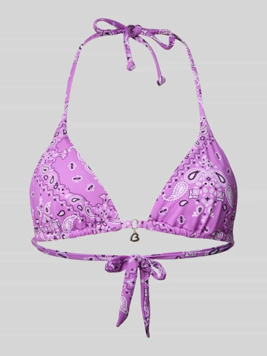 Zdjęcie produktu Top bikini o trójkątnym kształcie model ‘Rico’ Banana Moon Fioletowy