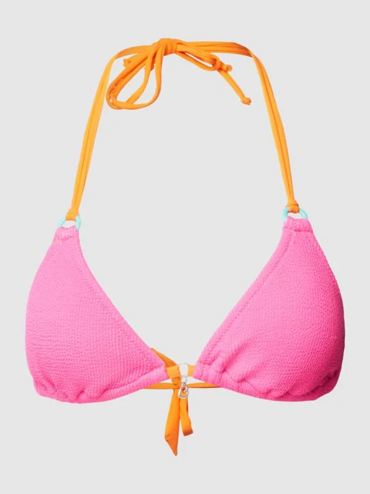 Zdjęcie produktu Top bikini w stylu Colour Blocking Banana Moon Mocnoróżowy