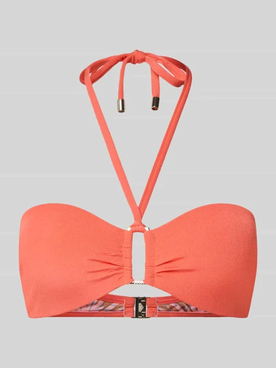 Zdjęcie produktu Top bikini wiązany na szyi model 'Costillas Beach' JOOP! Pomarańczowy