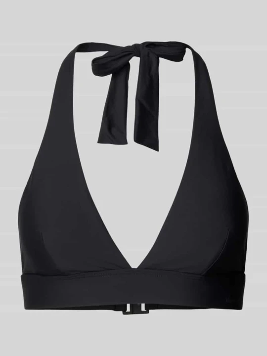 Zdjęcie produktu Top bikini z dekoltem w serek model ‘Essentials’ Marc O'Polo Czarny