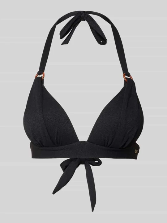 Zdjęcie produktu Góra od bikini z Detal z logo Model 'MAHO' Banana Moon Czarny