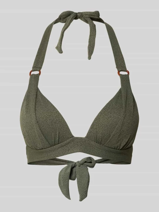 Zdjęcie produktu Góra od bikini z Detal z logo Model 'MAHO' Banana Moon Khaki