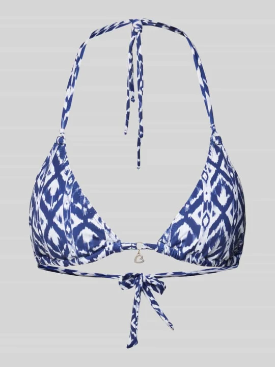 Zdjęcie produktu Top bikini z detalem z logo model ‘YERO’ Banana Moon Niebieski