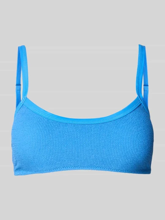 Zdjęcie produktu Top bikini z efektem marszczenia Jake*s Królewski niebieski