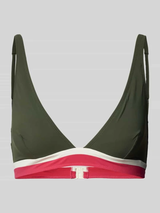 Zdjęcie produktu Top od bikini z elastycznym paskiem model 'DINO MONTECITO' Banana Moon Oliwkowy