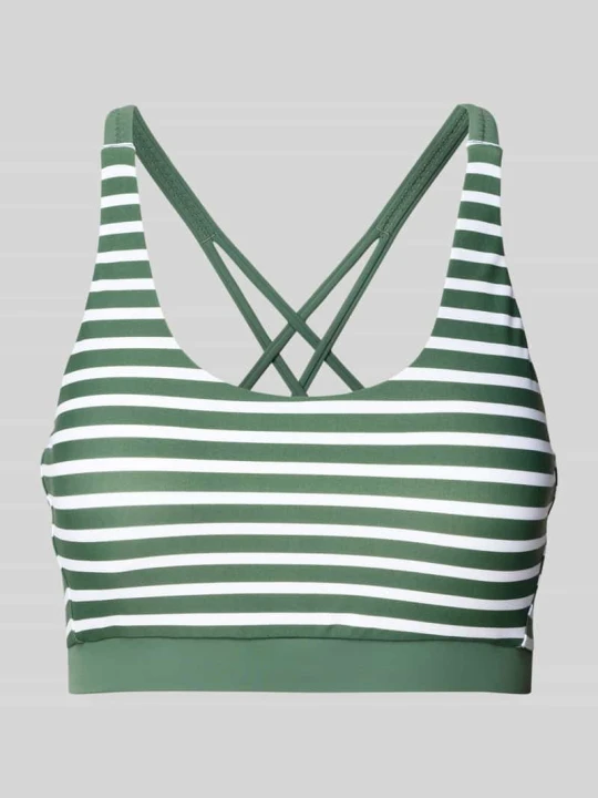 Zdjęcie produktu Top bikini z elastycznym paskiem model ‘Summer’ Venice Beach Oliwkowy