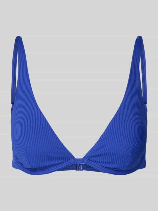 Zdjęcie produktu Top bikini z fakturowanym wzorem model ‘Lucky’ Venice Beach Niebieski
