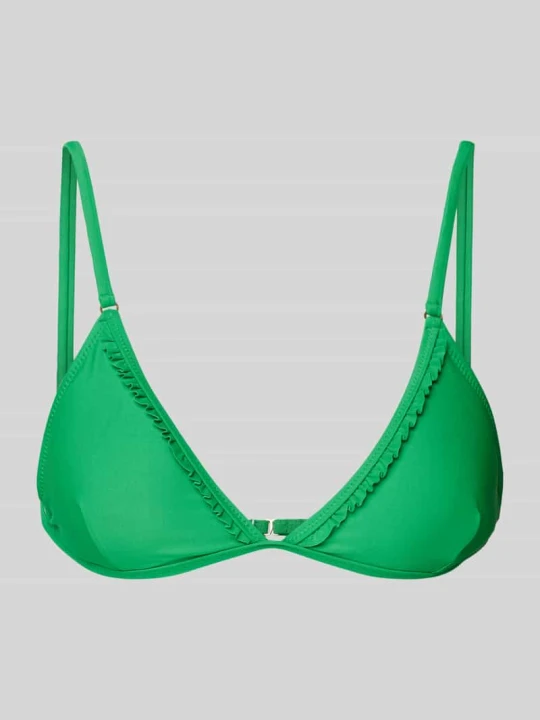 Zdjęcie produktu Top bikini z falbanami model ‘Romy’ Shiwi Zielony