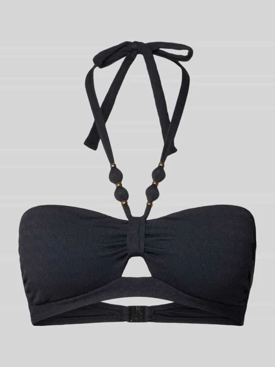 Zdjęcie produktu Góra bikini z Ozdobne kamienie Model 'Keneto' Banana Moon Czarny