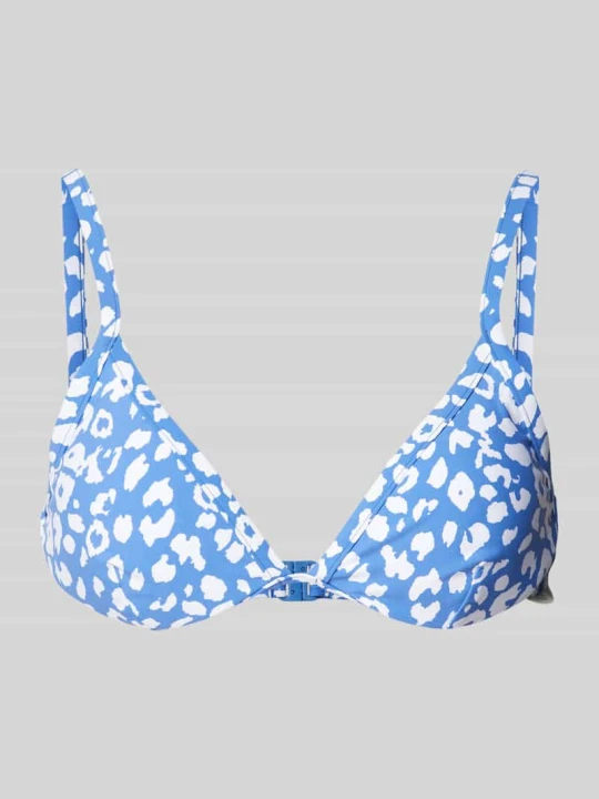Zdjęcie produktu Top bikini z regulowanymi ramiączkami model ‘Des’ Barts Niebieski