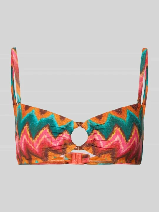 Zdjęcie produktu Góra od bikini z regulowanymi ramiączkami Model 'MYERO' Banana Moon Pomarańczowy