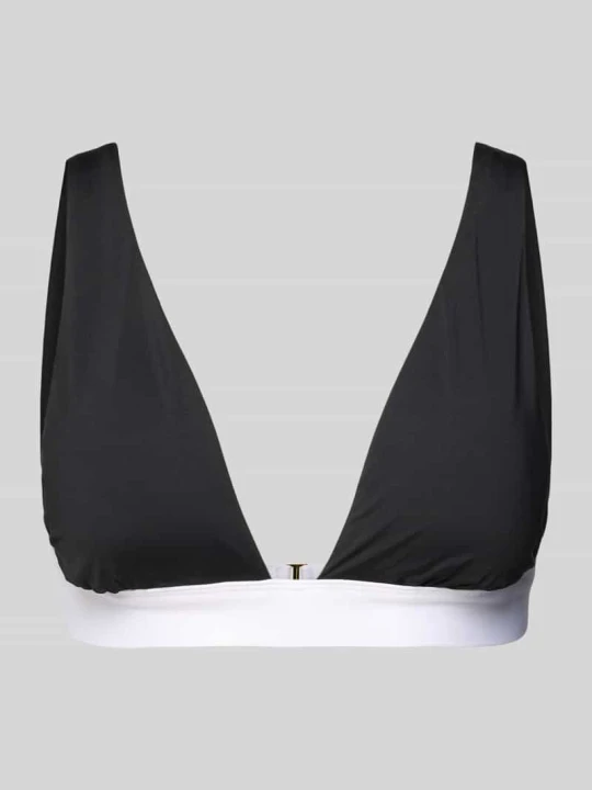 Zdjęcie produktu Góra od bikini z szerokimi ramiączkami Model „BEL AIR” Lauren Ralph Lauren Czarny