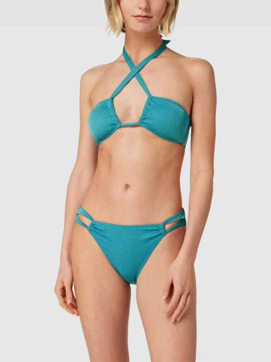 Zdjęcie produktu Top bikini z wiązaniem Esprit Turkusowy