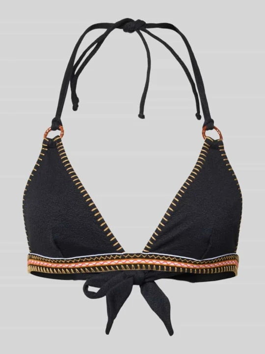 Zdjęcie produktu Top bikini z wiązaniem model ‘WAKO SANTANY’ Banana Moon Czarny