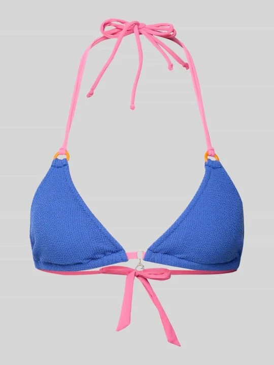 Zdjęcie produktu Top bikini z wiązaniem na szyi model ‘BRARO’ Banana Moon Królewski niebieski
