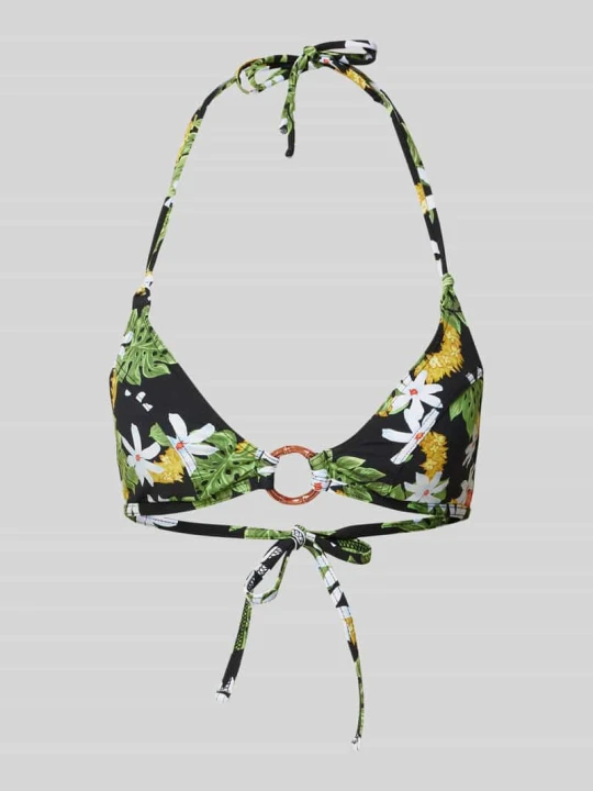 Zdjęcie produktu Top bikini z wiązaniem na szyi model ‘MINEW’ Banana Moon Czarny