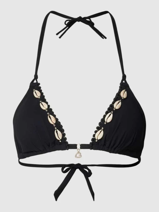 Zdjęcie produktu Top bikini z wiązaniem z tyłu model ‘YERO’ Banana Moon Czarny