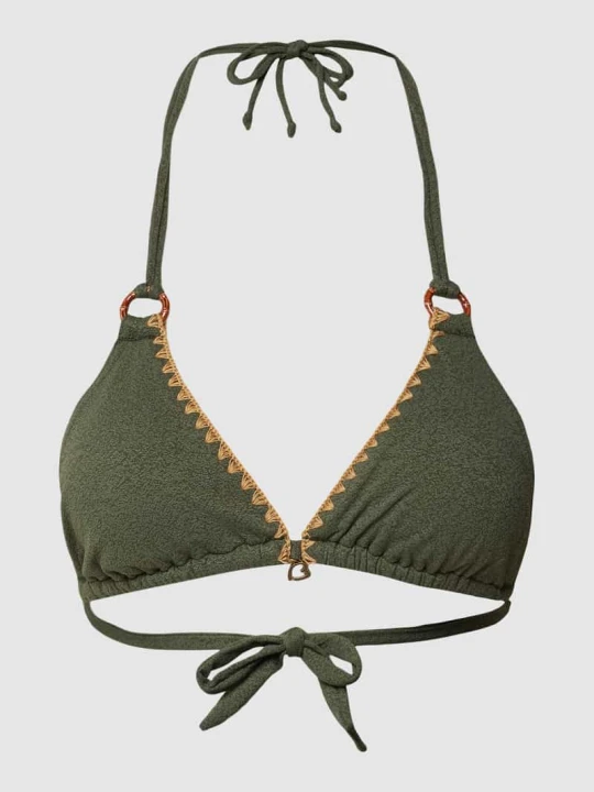 Zdjęcie produktu Top bikini z wiązaniem z tyłu model ‘YERO SANTAFE’ Banana Moon Khaki