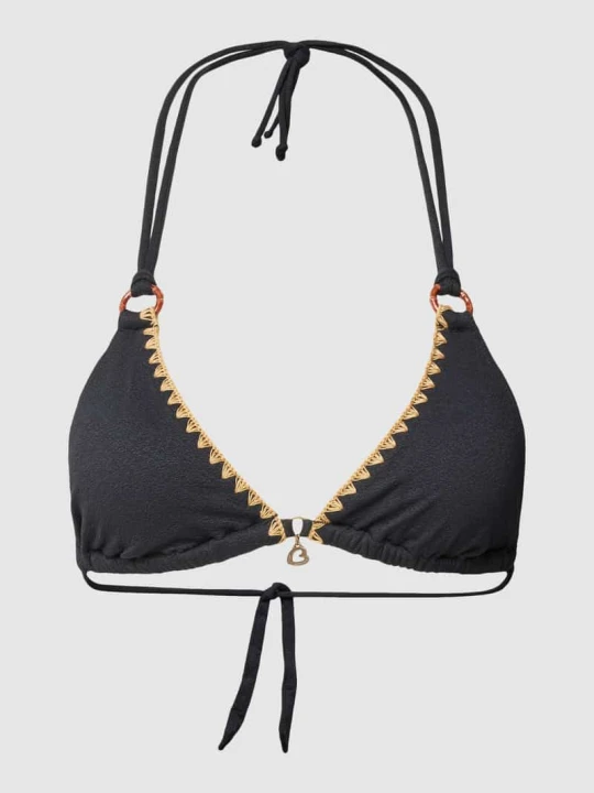 Zdjęcie produktu Top bikini z wiązaniem z tyłu model ‘YERO SANTAFE’ Banana Moon Czarny
