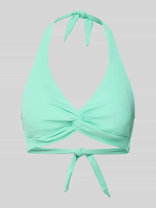 Zdjęcie produktu Top bikini z wiązanym detalem model ‘GADUS’ Barts Miętowy