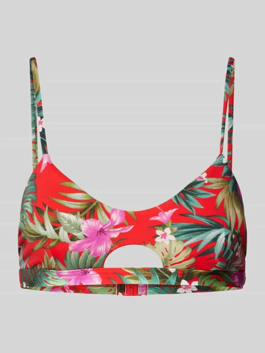 Zdjęcie produktu Top bikini z wycięciem model ‘MAHALO MELIO’ Banana Moon Czerwony