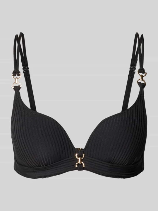 Zdjęcie produktu Top bikini z wyprofilowanymi miseczkami model ‘EMLY’ MARIE JO Czarny