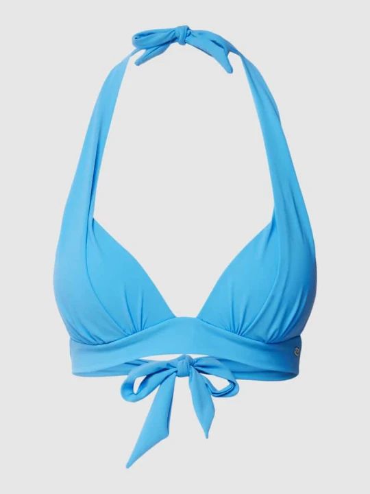 Zdjęcie produktu Top bikini z wyprofilowanymi miseczkami model ‘MAHO SPRING’ Banana Moon Niebieski